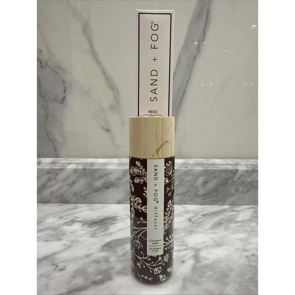 Sand + Fog Cinnamon Apple Reed Diffuser 3.38 oz. oil & Reeds